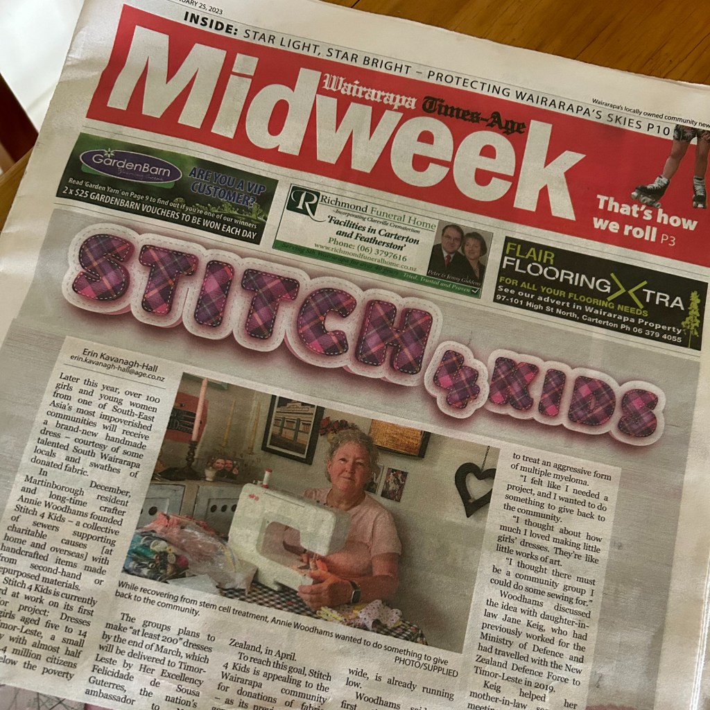 Media article & donation thank&nbsp;you